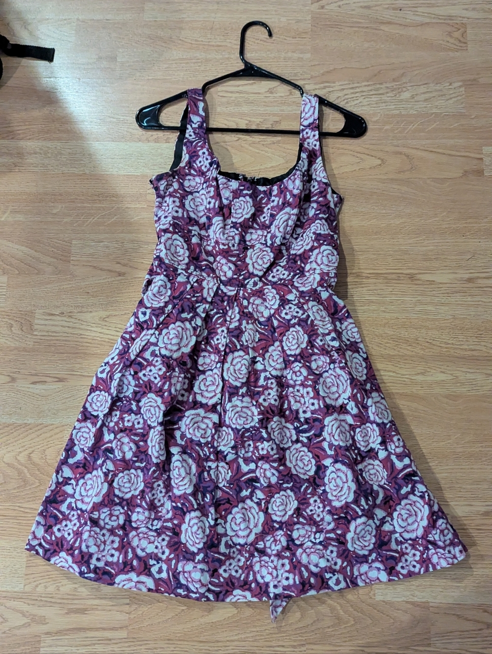 3/$15 BUNDLE Floral A-Line Sundress in Purple and White